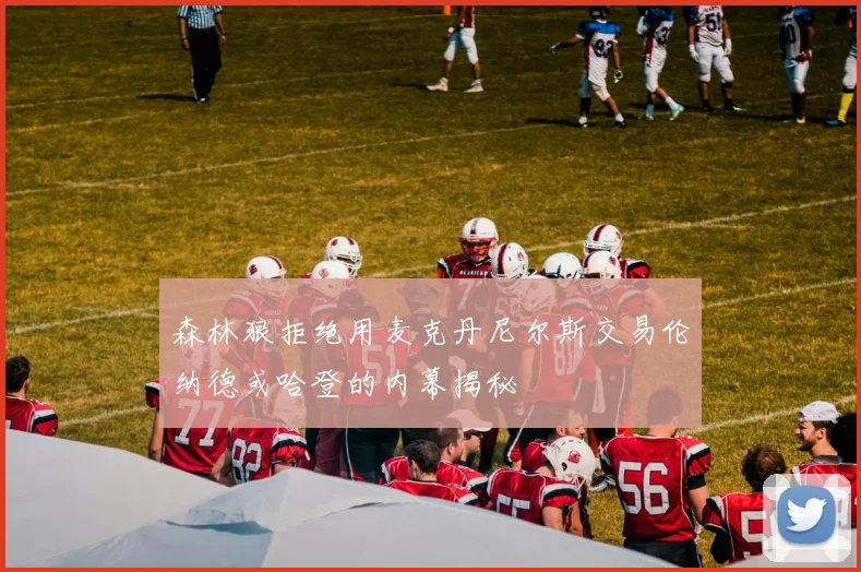森林狼拒绝用麦克丹尼尔斯交易伦纳德或哈登的内幕揭秘